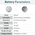 KITOSUN CR1225 3V Lithium Coin Battery, 10 Pcs CR 1225 Replacement for Vicks Digital Thermometer, Car Key Fobs