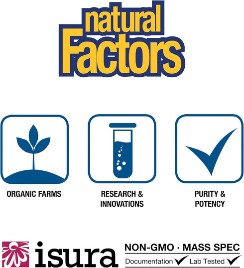 Natural Factors, Vitamin D3 10000 IU (250 mcg), Supports Strong Bones, Muscles and Immune Function, 120 Softgels