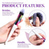 BS-MALL Makeup Brushes Kit - Premium Synthetic Makeup Tools Set with 18 Pcs for Foundation, Contour, and Lip