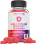 8-In-1 Immune Support Gummies with Elderberry, Zinc & Vitamin C, 60 Gummies for Adults & Kids Immune Boosters