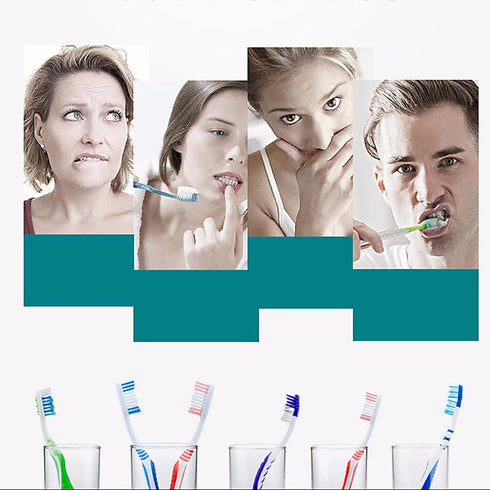 WSYKC 4 USB Rechargeable Toothbrush, Electric Toothbrush, One Electric Handle, Replacement Brush Heads, Meet One-Year