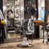 Hoolerry 4 Pcs Clear Salon Chair Covers, Plastic Salon Equipment Cover for Most Standard Salon Chairs Office Chairs