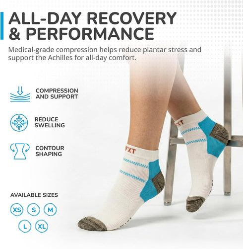 Thermoskin FXT Compression Socks - Small, White