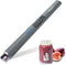 FUKKUDA USB Rechargeable Electric Candle Lighter - Windproof & Flameless Plasma Arc Lighter with Safety Switch (Space