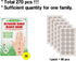 Bug Bite Itch Relief Patch - 270pcs Octagon Traditional Korean Paper Hanji After Bite Insect Mosquito