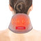 Neck Heating Pad with Vibration Massage - USB Heated Neck Wrap for Pain Relief, Soft Neck Warmer, 3 Levels Heat &