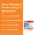 Immune 250G, 8.8 Doctor's Best Vitamin C Powder with Q-C, Healthy System, Brain, Eyes, Heart and Circulation, Joints