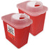 Oakridge Products Large Sharps Container, 2 Gallon (2-Pack) for Home Use, Biohazard Needle Disposal