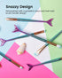 Mermaid Makeup Brushes Set, NIZIYI 11PCS Foundation, Eyebrow, EyeShadow, Lip Brushes with Bag
