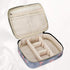 Teamoy Travel Makeup Brush Organizer, Cosmetic Brushes Bag Case with Compartment for Brushes and Beauty Essentials,