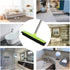Pet Hair Removal Broom - 53" Long Handle Soft Bristle Rubber Broom for Carpets, Rugs, Hardwood, Linoleum