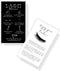 Lash Extension Aftercare Instructions Cards, 50 Pack, Double Sided Size 3.5 x 2" After Care for 2-3 Week Fillers.