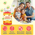 Calcium Magnesium Zinc Gummies with Vitamin D3 & B12, Sugar-Free, Vegan Raspberry Flavor - Supports Bone, Muscle, Mood