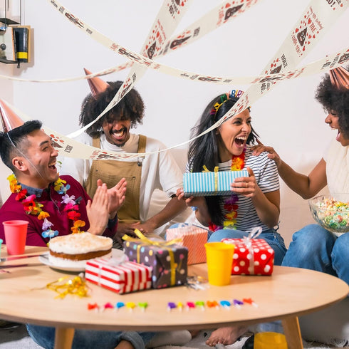 40th Birthday Gifts for Women, Men - Happy Prank Toilet Paper, Decorations, Party Supplies Favors, Funny Gag Gift Ideas