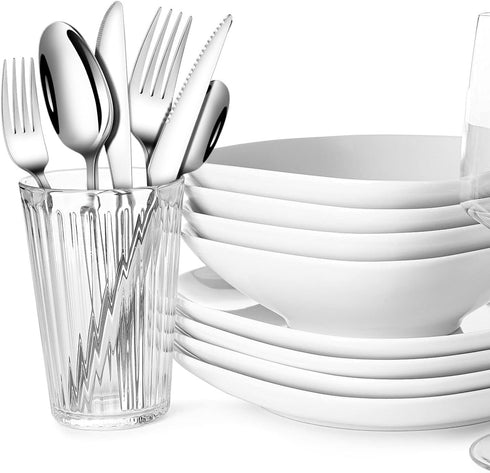 6 Pcs Weighted Utensils for Hand Tremors and Parkinsons Patients Heavy Weight Silverware Set Utensils for Eating Spoons for Eating Adaptive Eating Flatware (Silver)