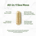 Irish Sea Moss 7000mg Per Serving - 240 Veggie Capsules, 14 Superfood Complex, 3000mg Black Seed Oil, 2000mg