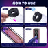 Quxeu 4 6 Electric Penis Pump Male Sex Toys Vacuum Pump with Suction Intensities Automatic Penis Extender and Rings