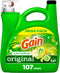 Gain + Aroma Boost Liquid Laundry Detergent, Original Scent, 107 Loads, 154 oz HE Compatible