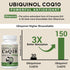 Liposomal CoQ10 800mg Ubiquinol Softgel, Max Absorption Supplement for Antioxidant, Heart Function & Energy, 60 Vegan