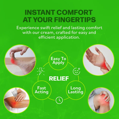 Miracle Nerve Cream - Maximum Strength Turmeric and Arnica Blend for Neuropathy Discomfort Relief