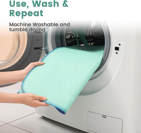 Underpads,72" 72" (Pack 2)-Super Washable x of Absorbency Reusable Bedwetting Incontinence Pads