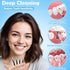120Pcs Interdental Brushes - 360° Bendable Soft Bristles for Gum Braces Oral Teeth Cleaning Tool (Black, White)