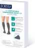 JOBST Activewear Knee High Compression Socks, 20-30 mmHg, Small, Cool White
