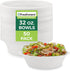 Freshware Paper Bowls, Disposable 32 oz Soup Bowl, 50-Pack Biodegradable Sugarcane Fiber Serving Bowls