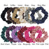 Set of 24Pcs Satin Hair Scrunchies, Rubber Bands, Elastic Hair Ties Ponytail Holder, Mix Colors