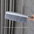 Tian Chen Hand Broom - 14 Inch Large Counter Duster with Stiff Plastic Bristle Brush for Home and Shop (Gray)