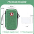 Diabetic Supplies Travel Case, Organizer for Diabetes Testing Kit, Blood Glucose Monitor Kit (Case Only) (Green)