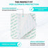 MedVance TM Silicone Adhesive Foam Absorbent Dressing, 6"x6", Box of 5
