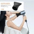 Ipetboom 2Pcs Professional Hair Dryer Nozzle Replacement, Black Plastic Salon Styling Tool
