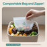 Pack, 260 Count 90 90 50 30 FEBU Compostable Food Storage Bags Variety | Compostable & Biodegradable | PFAS & BPA Free