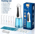 Cordless Water Dental Flosser for Teeth, 350ML Portable Irrigator with 5 Modes, IPX7 Waterproof