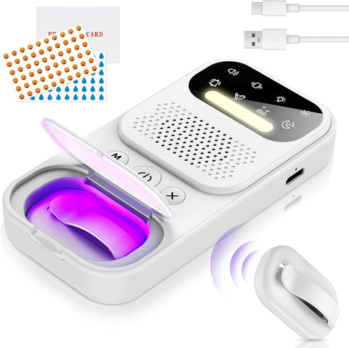 MIRAIWATIMO 2026 Upgraded Wireless Bed Wetting Alarm for Boys & Girls and Older