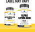 American Standard Supplements Alpha Lipoic Acid 1300mg Per Serving - Vegan, Gluten Free, Non-GMO, 90 Capsules, 45 Servings