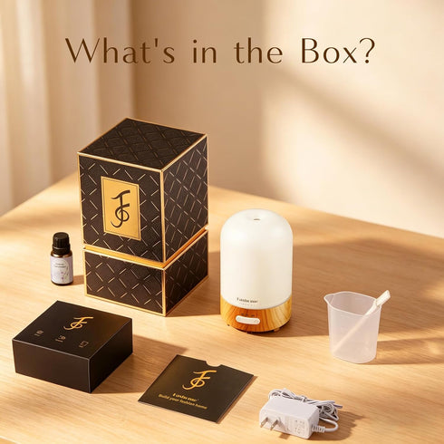 Yoga(<25dB) Essential Oil Diffuser for Home, Ultrasonic Cool Mist Air Aromatherapy Humidifier, Mini Scent Air Machine