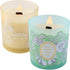 Pear Freesia English Rose and Peach Mango Citrus Scented Wood Wick Candles