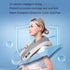 THOUGHTOSIS 15-Minute Electric Back Massager Shawl with Heat, Strong Percussive Tapping Therapy(not kneading), Auto