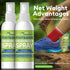 Pixiewink 5 fl.oz 2-Pack Foot & Shoe Deodorizer Spray, Instant Odor Eliminator for Smelly Shoes & Feet - Long-Lasting