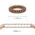 Leopard Spiral Hair Ties (6 Pcs) - No Crease Coil Ponytail Holders for All Hair Types