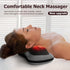 VIKTOR JURGEN Back Massager - Neck Massager with Heat, Electric Shiatsu Pillow for Full Body Muscle Relief