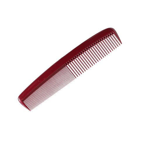 No. 300 Large Comb - 8.5" Specialty Hair Styling & Cutting Comb for Barbers and Stylists, Burgundy 2 Pcs