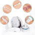 Contact Lens Travel Kit with Cleaner Washer, Portable Contact Box with Mirror and Tweezers for Daily Outdoor Use