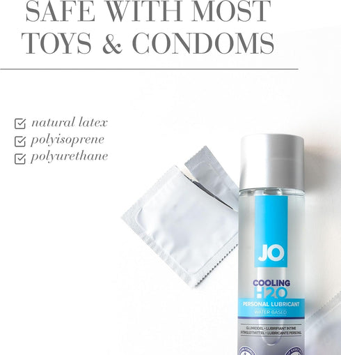 H2O 2 oz JO Lubricant - Cooling ( )