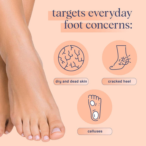 SpaLife 8-Pack Softening Care Foot Sockies - Spearmint & Tea Tree Oil Exfoliating Moisturizing Treatment
