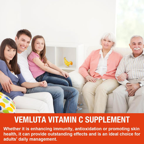 Vemluta 2 Pack 2000mg Gummies D3 5000IU,Elderberry Immune,Antioxidant 120Count Liposomal Vitamin C Complex Rose Hips