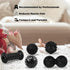 QLDT 5 1 Set,Foot Massage Ball & Foot Roller in Massager Roller-Lacrosse,Peanut,Spiky,Hand Exercise Massage Ball
