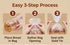Pack 100 Packaging 100 6x3x15-Inch Wowfit Bread Poly Bags of Entirely Transparent Clear Bakery Bags Bread Bags